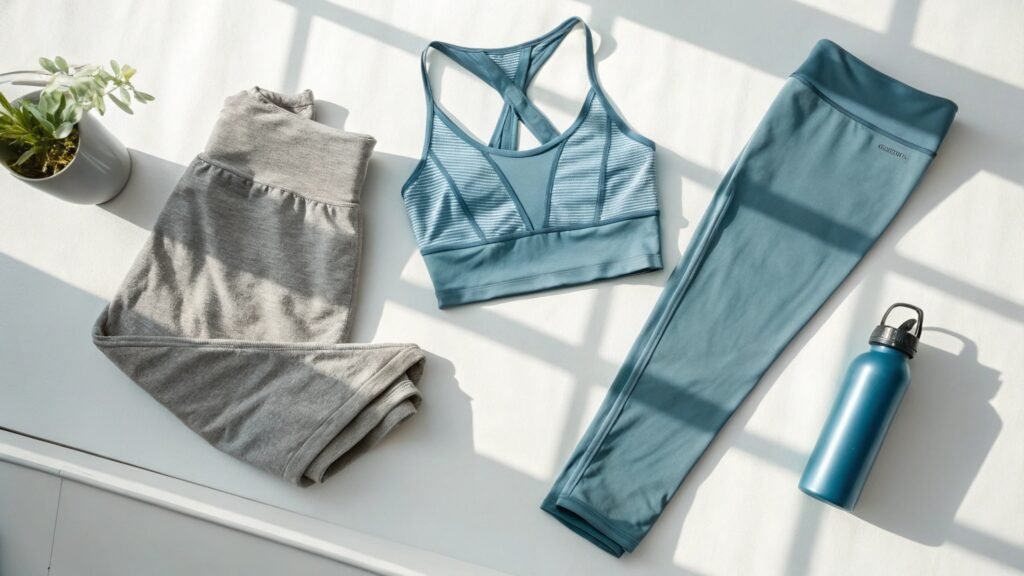 Activewear Flatlay