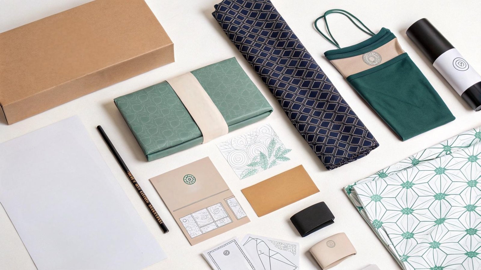FuKi Yoga Branding Solutions Flat Lay