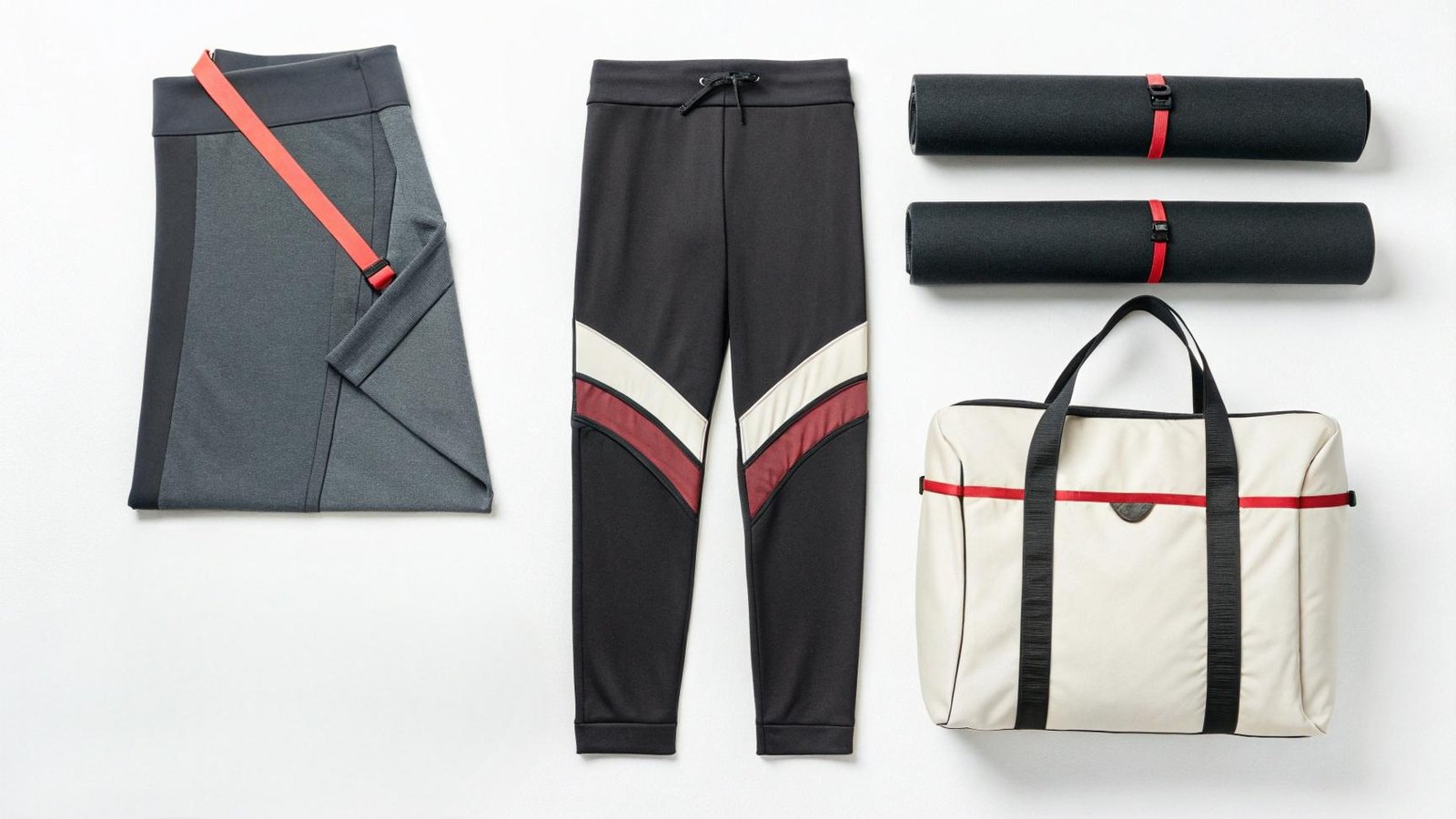 Yoga Outfit Essentials Flat Lay