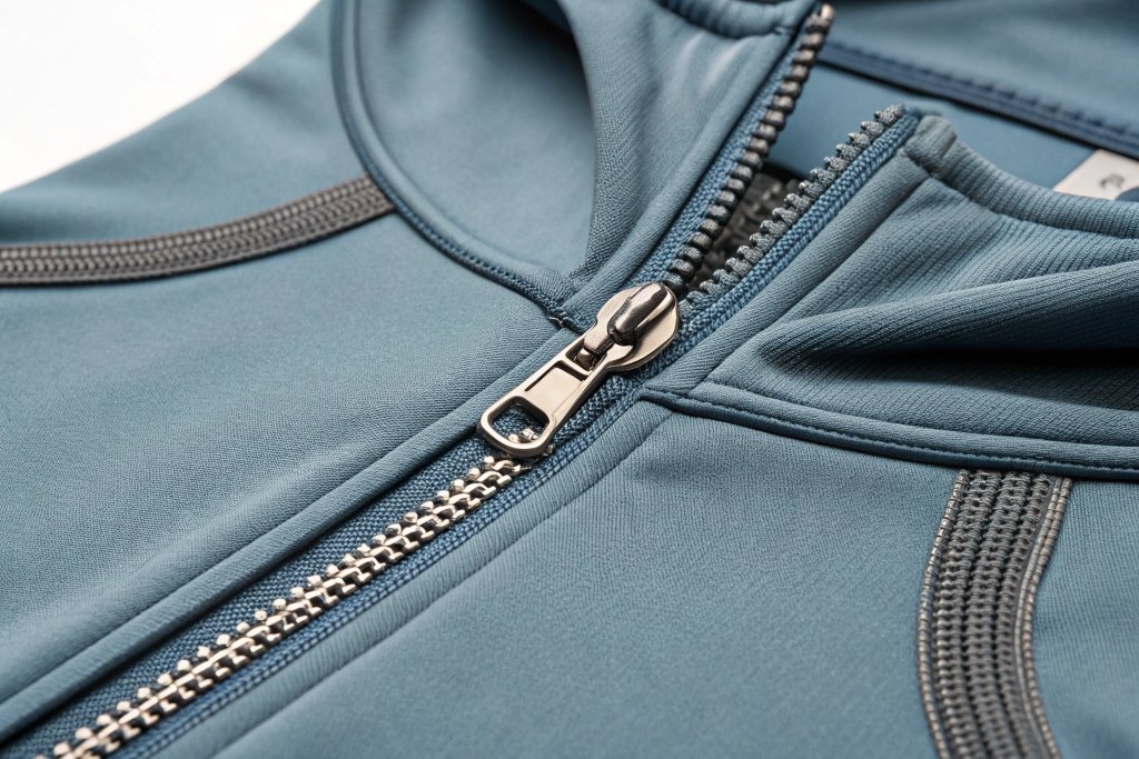Jacket Zipper Detail