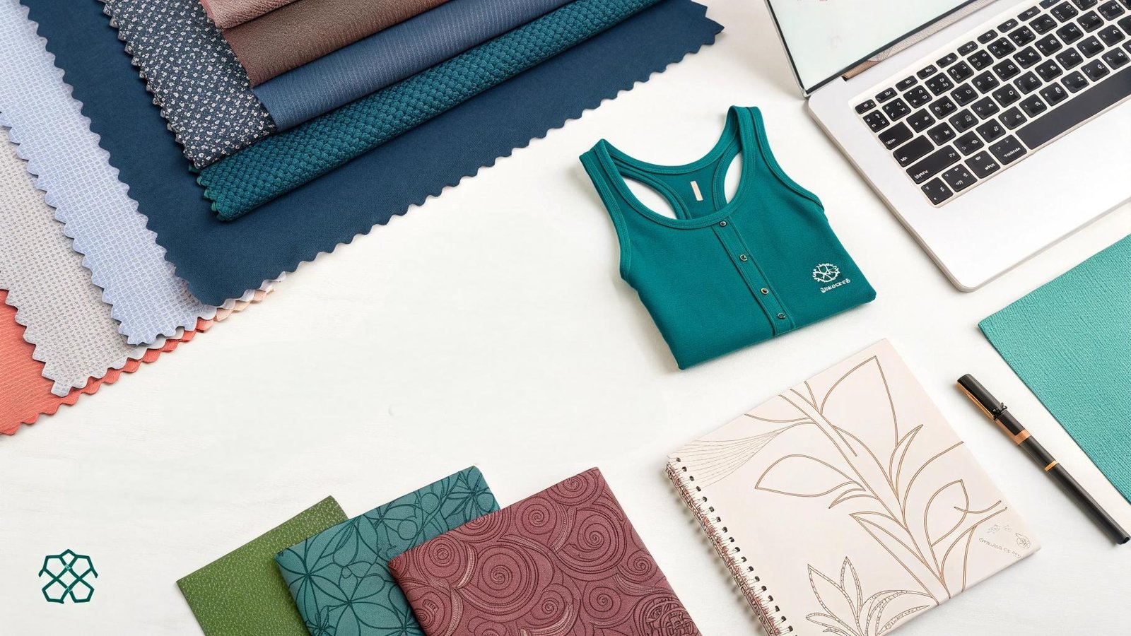 Tailored Yoga Wear Customization Flat Lay