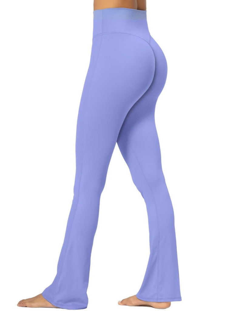 Light Purple Flared Leggings