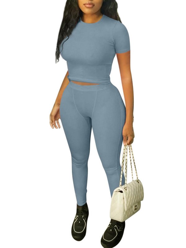 Blue Yoga Set