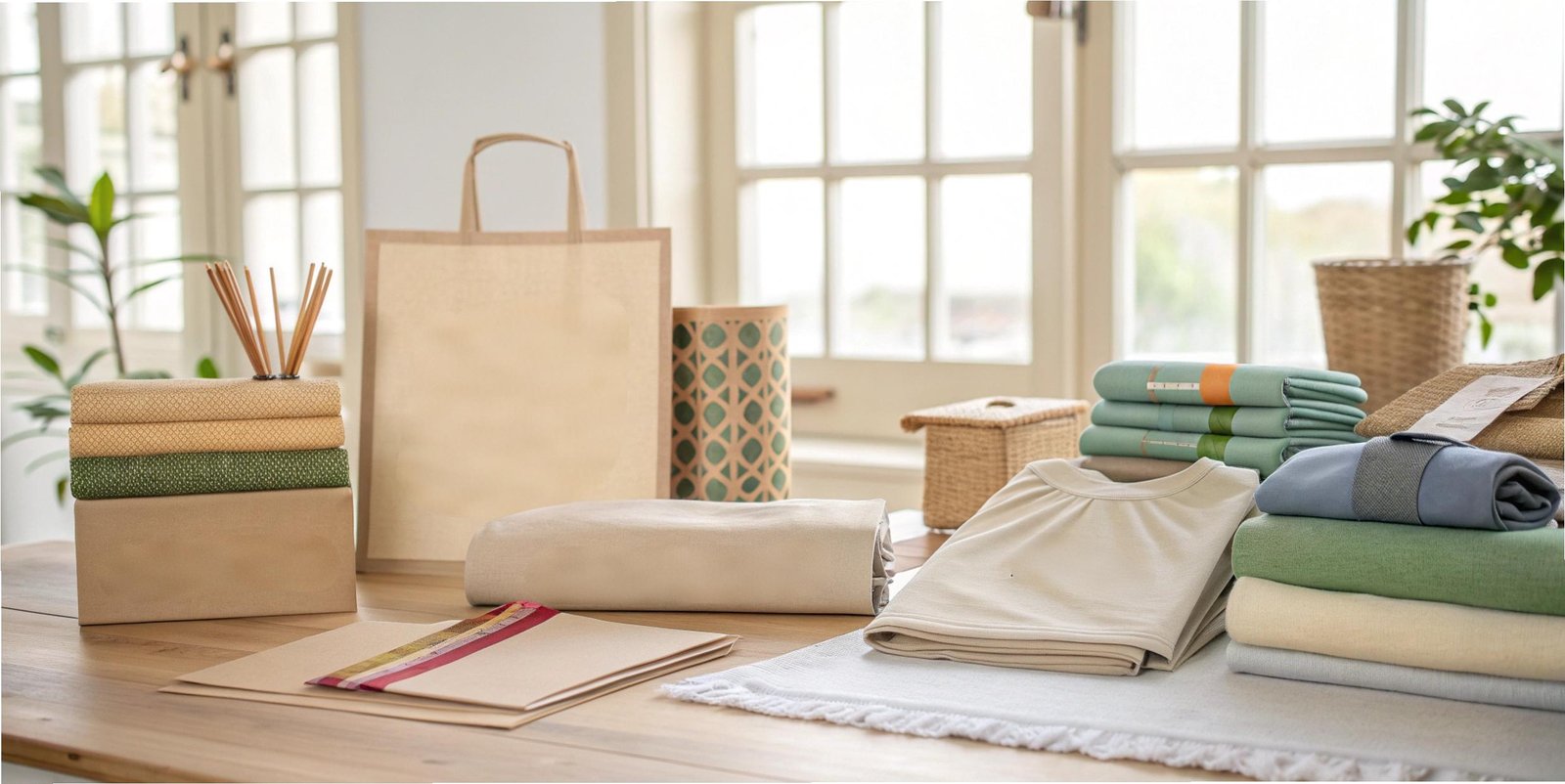 FuKi Yoga Sustainable Fabric Display