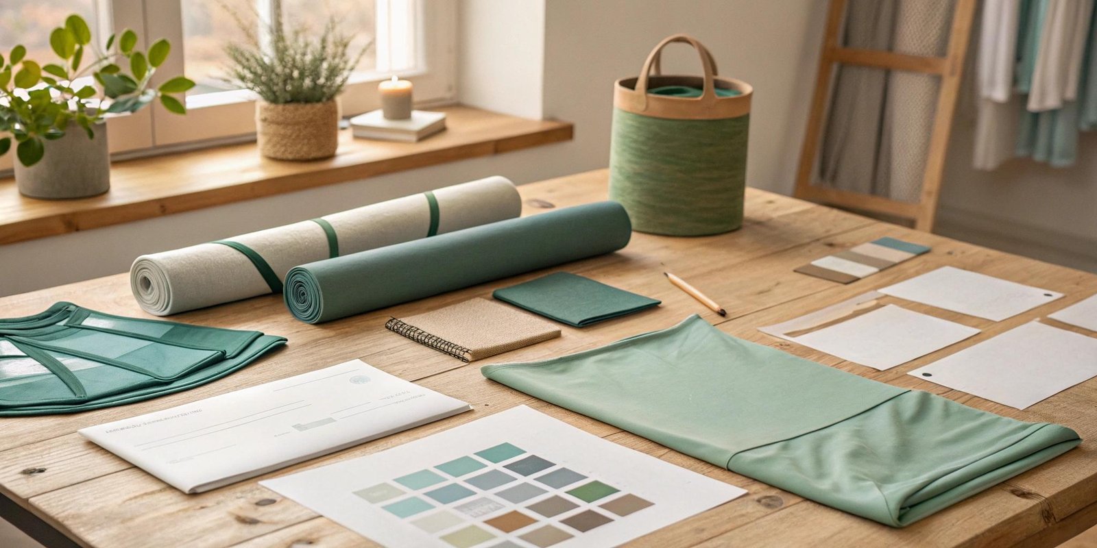 Custom Yoga Design Workspace