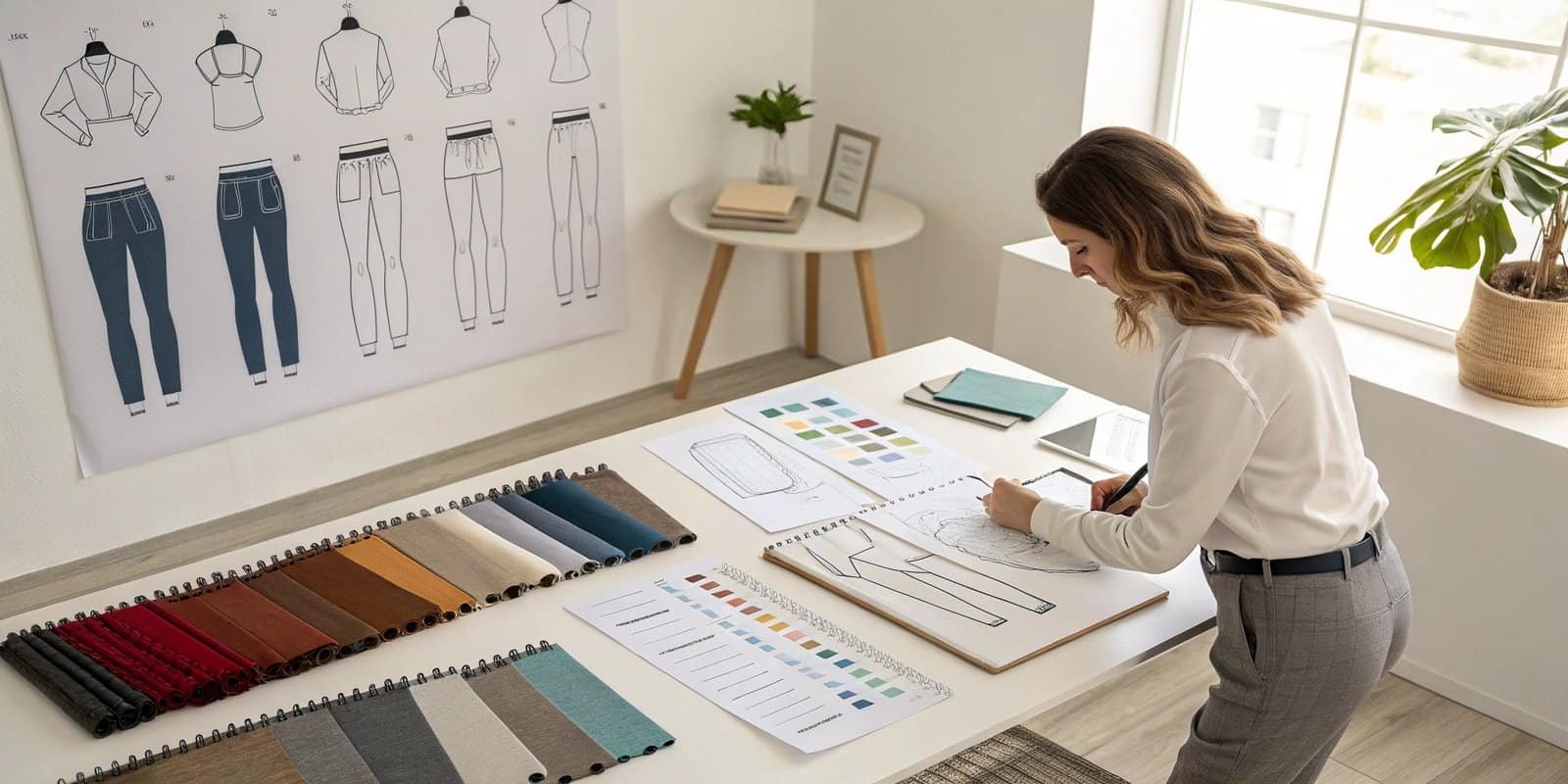 Custom Yoga Pants Design Process