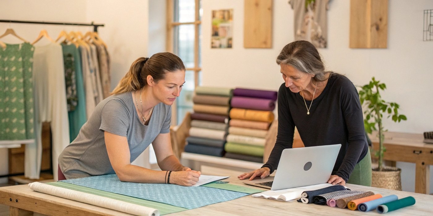 Custom Yoga Apparel: Collaboration & Sustainability