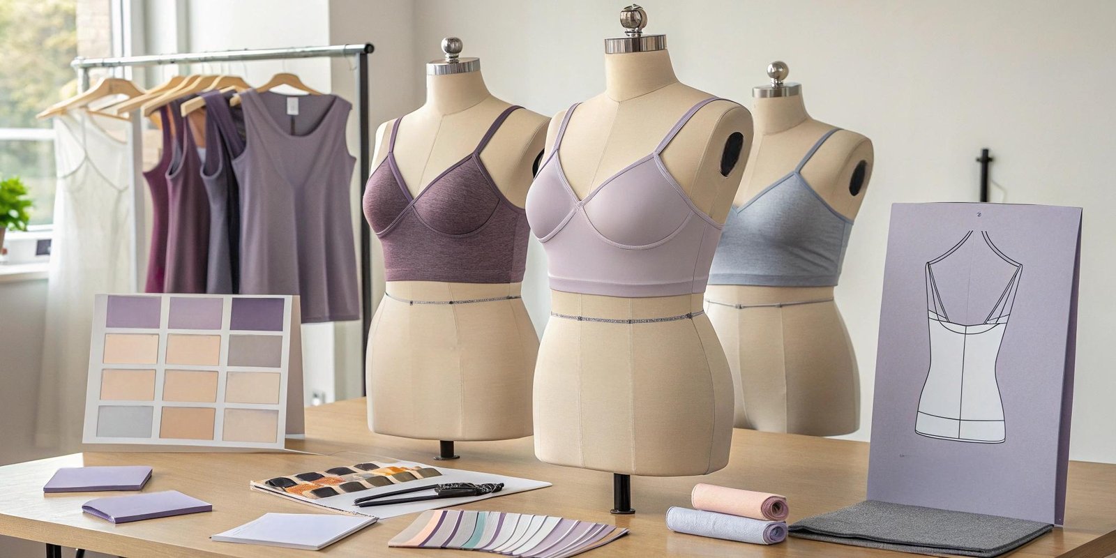 Private Label Yoga Bra Display