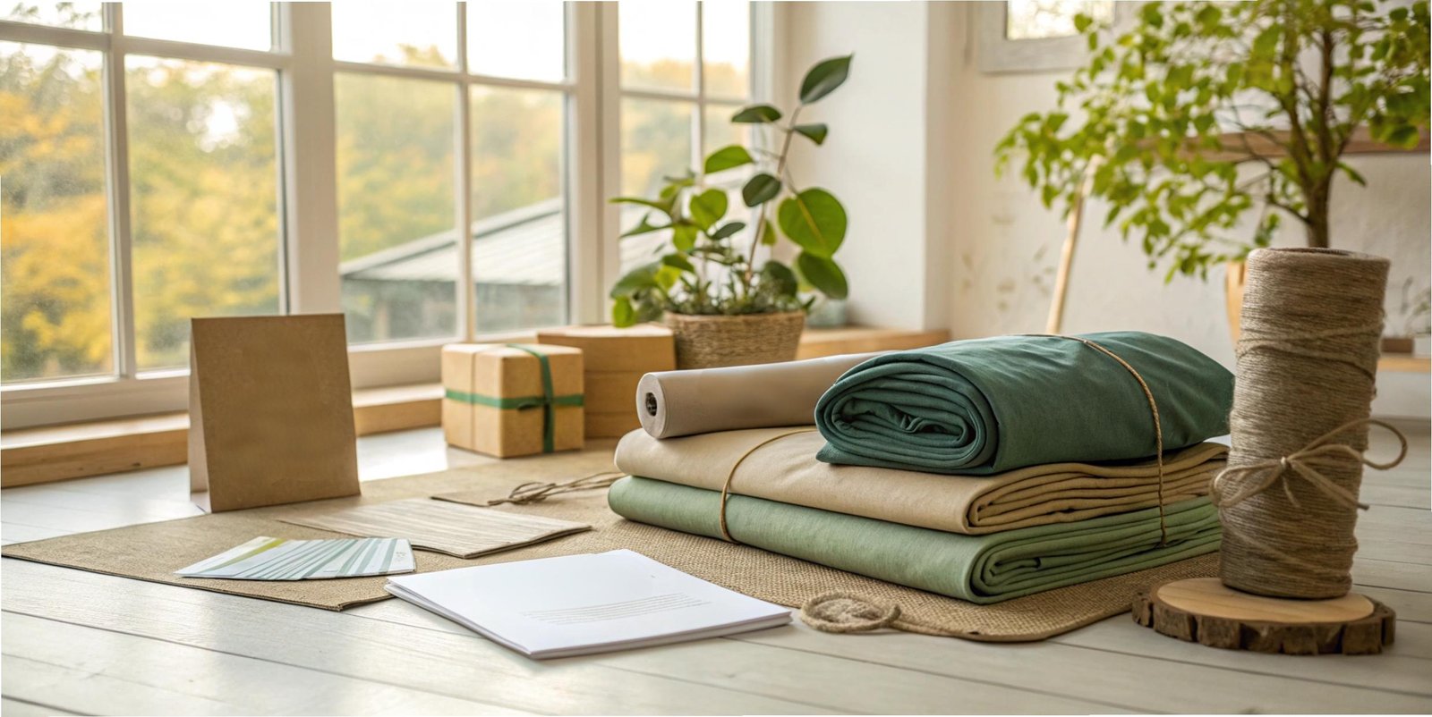 Eco-Friendly Yoga Apparel Studio