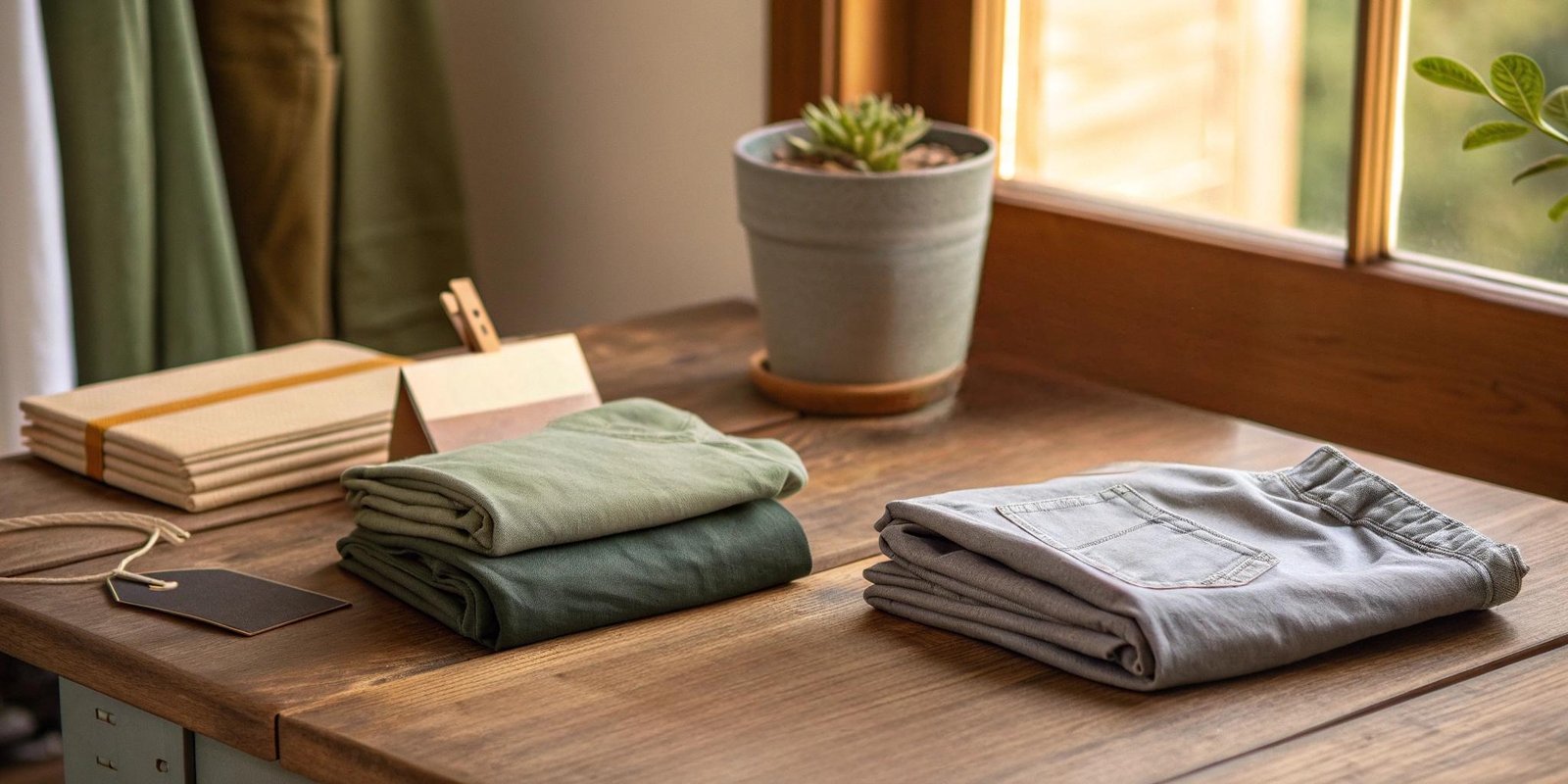 Small-Batch Yoga Pants Setup