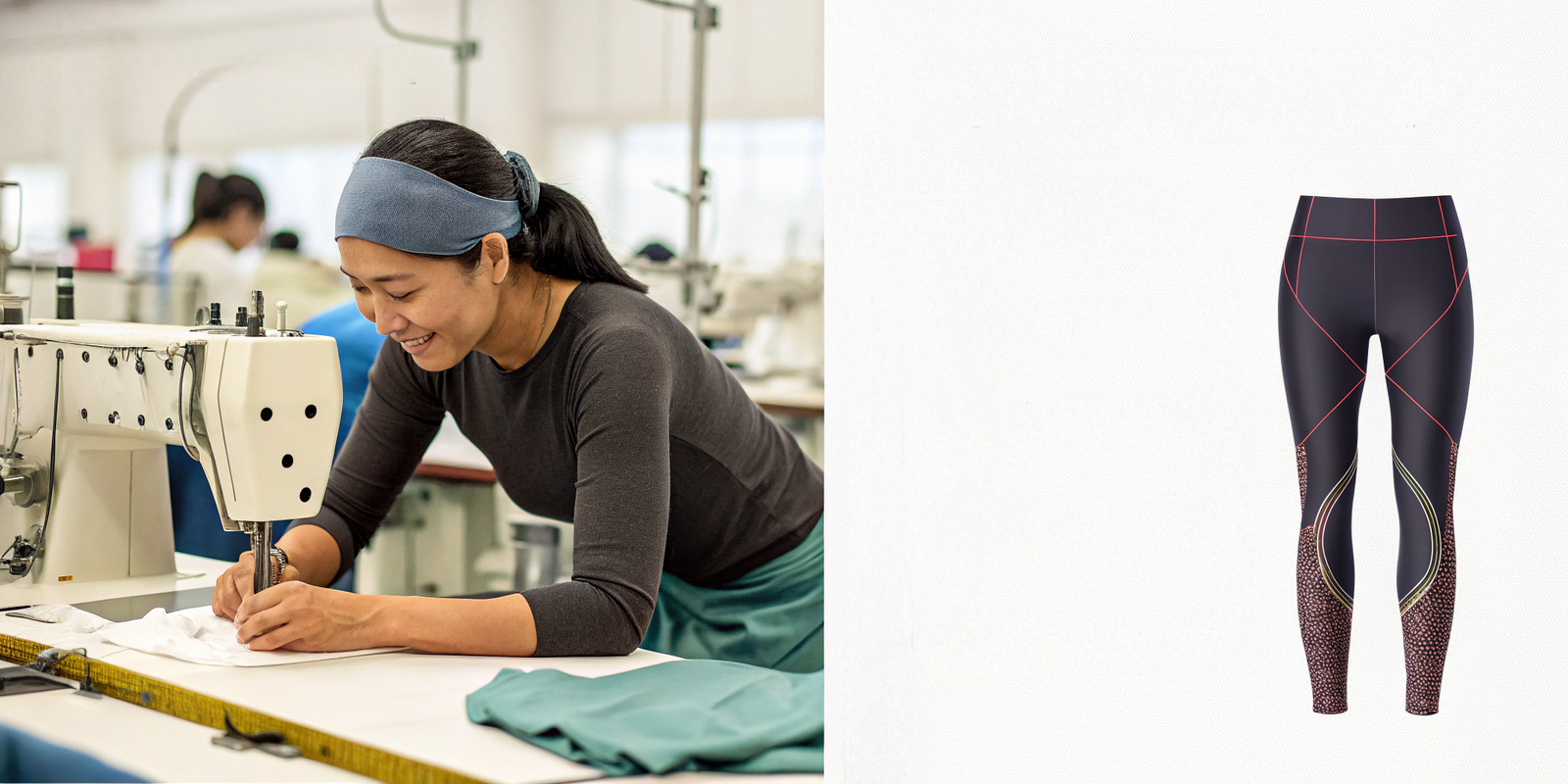 Custom Yoga Pants Manufacturing at FuKi Yoga