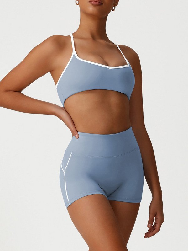 Blue Yoga Set