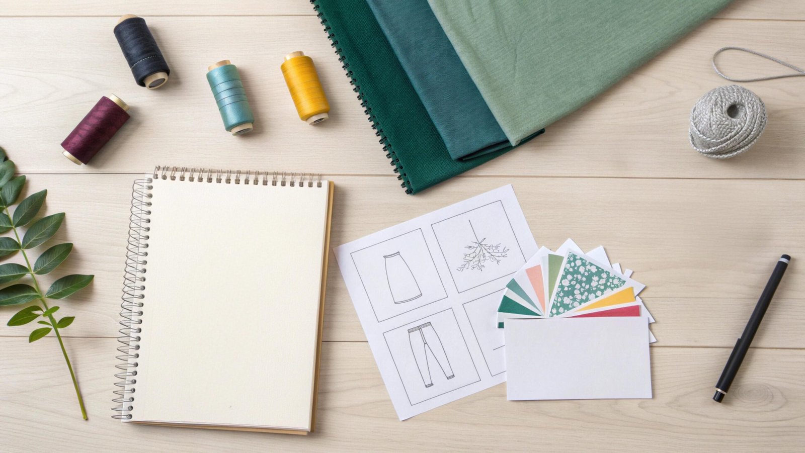 FuKi Yoga Full Customization Flat Lay