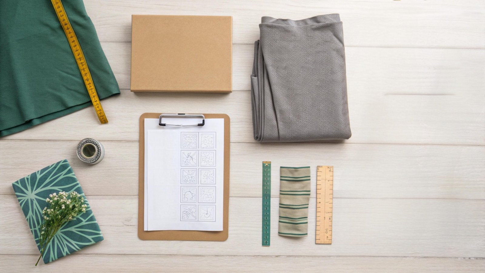 FuKi Yoga Quality Control Flat Lay