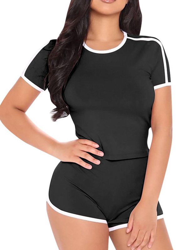 Black and White Yoga Set