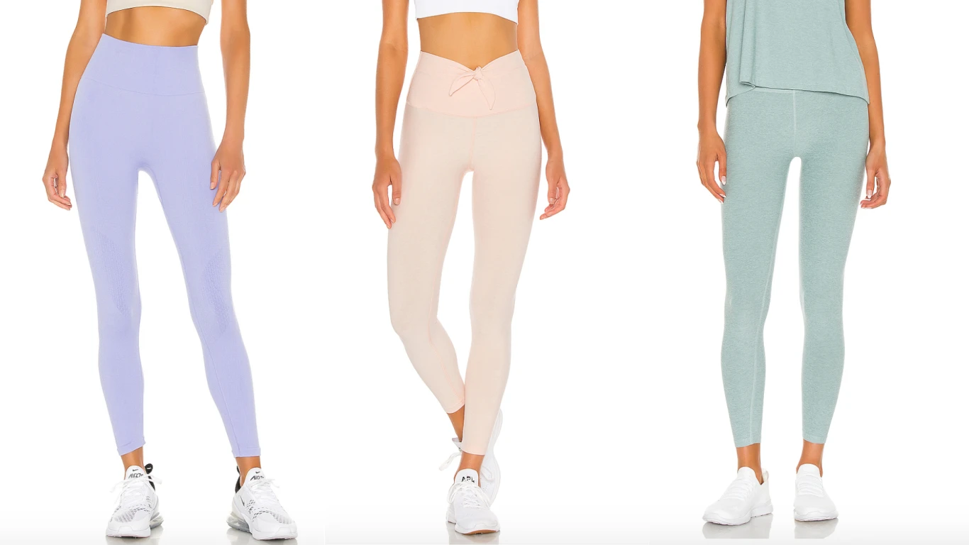 Pastel High-Waist Leggings Set
