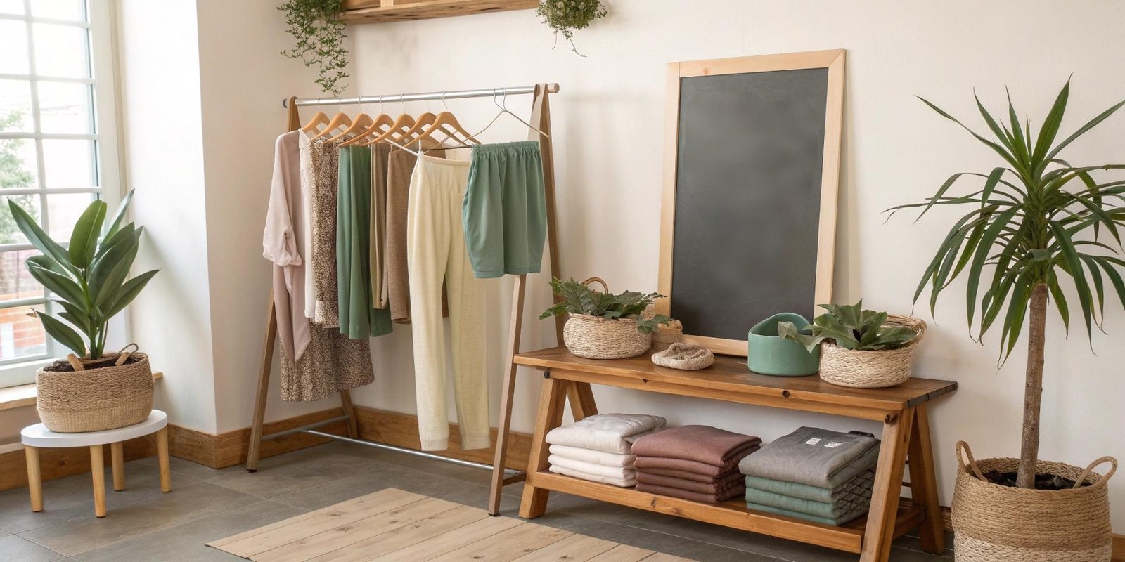 Cozy Yoga Studio Display