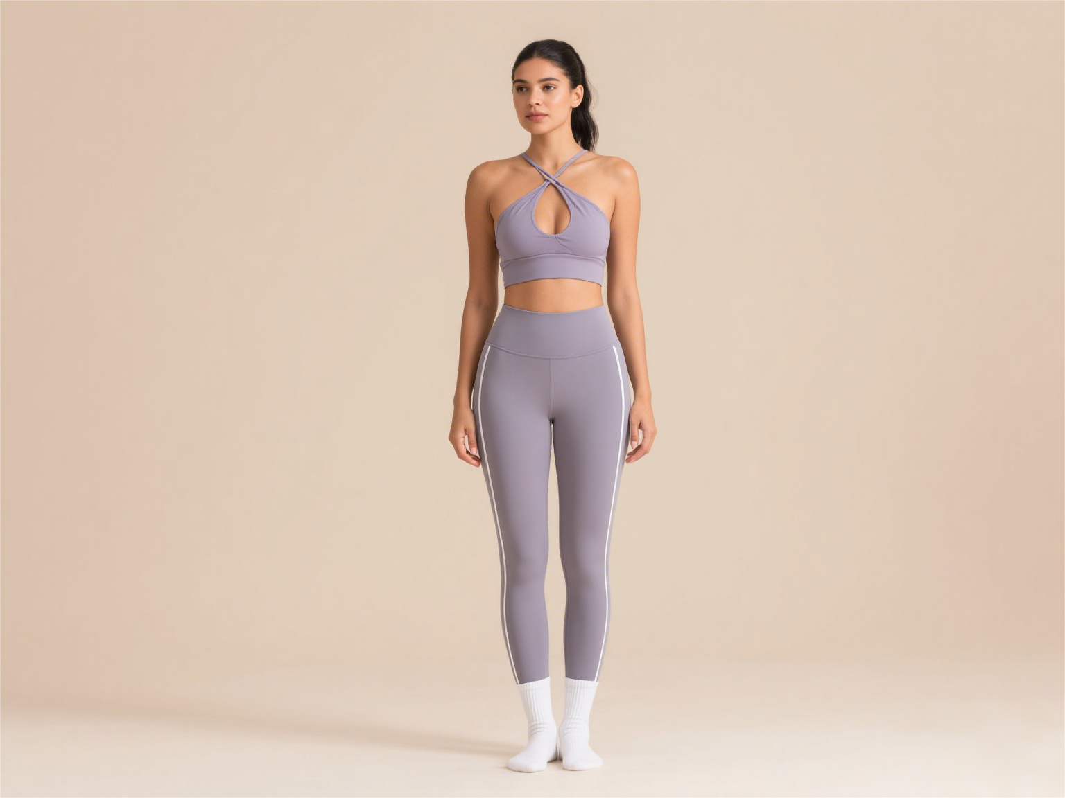 Lavender Active Leggings