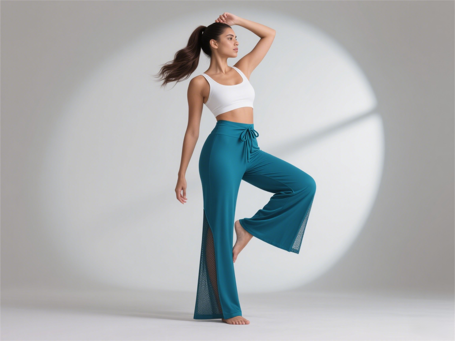 Teal Yoga Pants