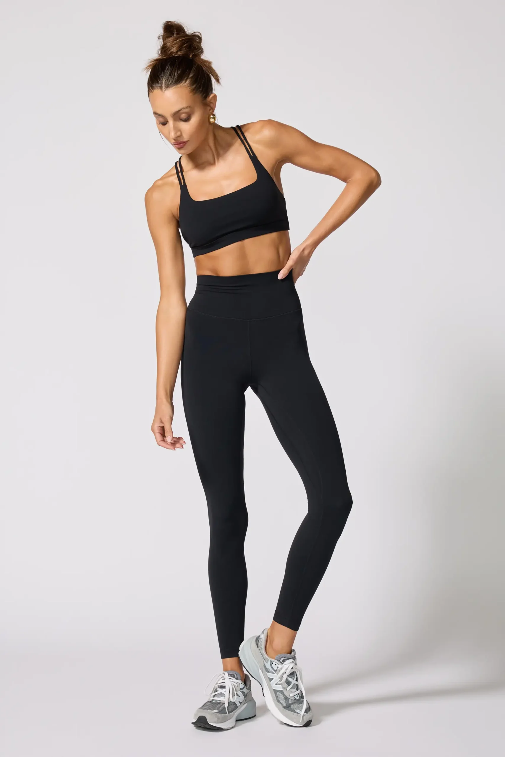 Black Strappy Activewear