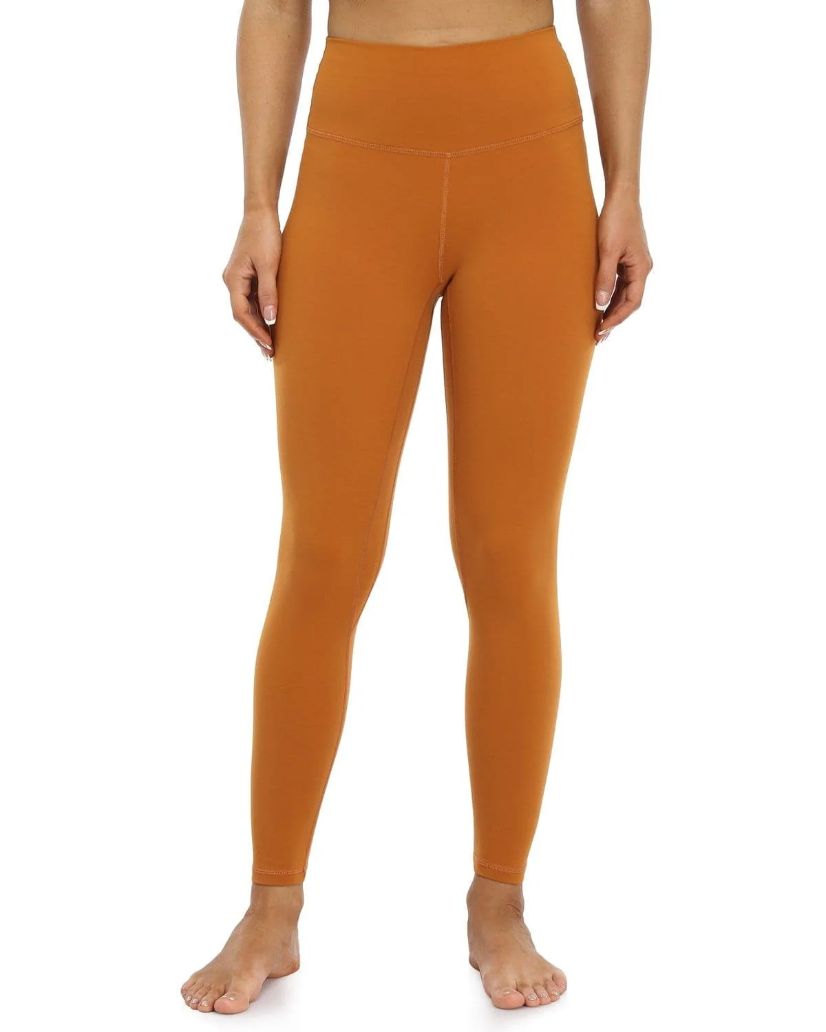 Orange Workout Yoga Leggings