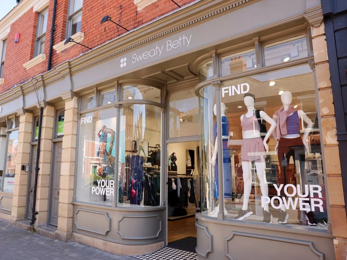 Sweaty Betty Logo Store Sign