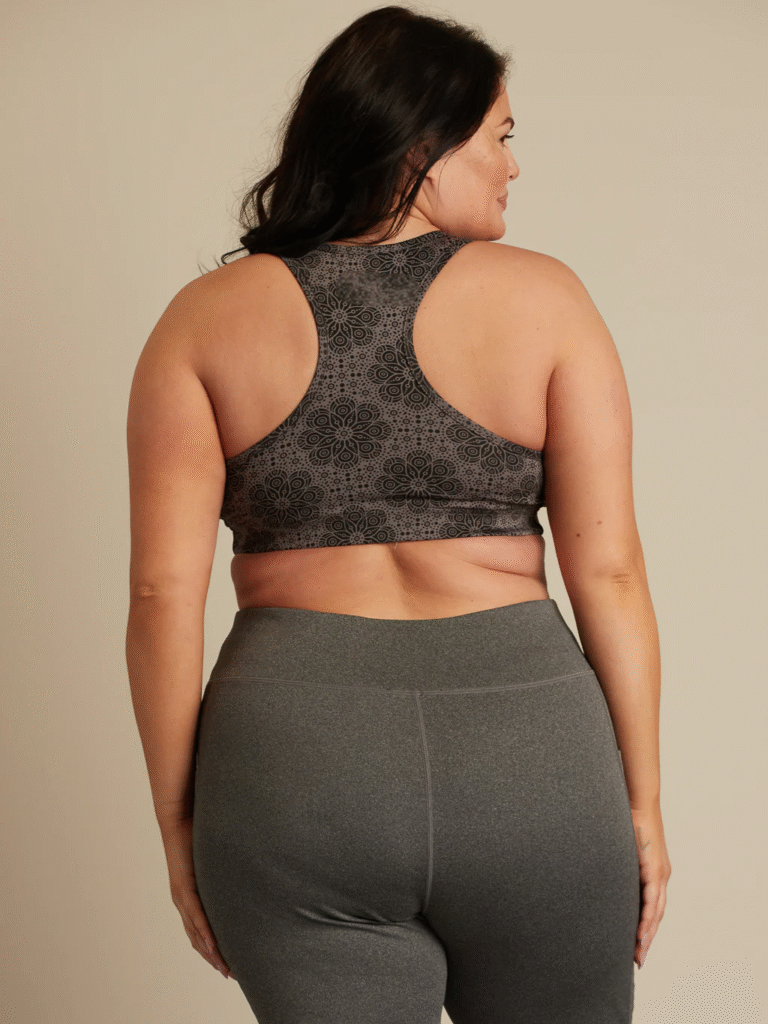 Printed Plus Size Yoga Tops