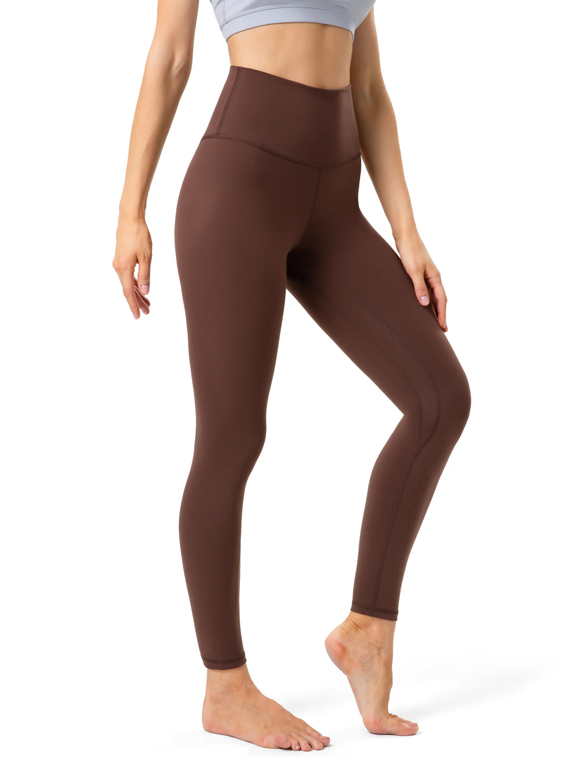 Brown Yoga Fitness Leggings