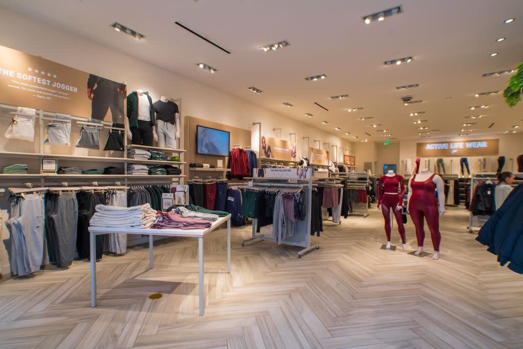 Fabletics Activewear Store Interior