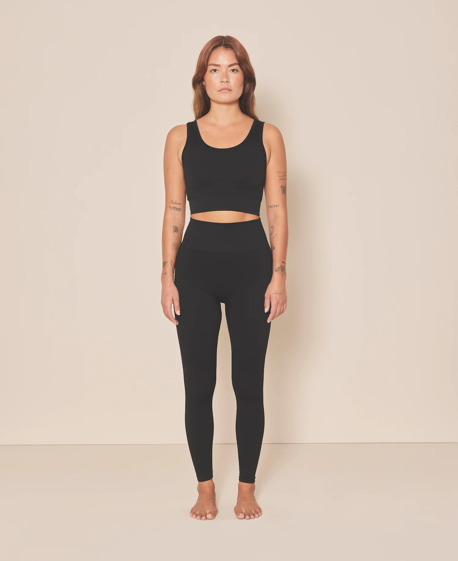Black Seamless Yoga Set