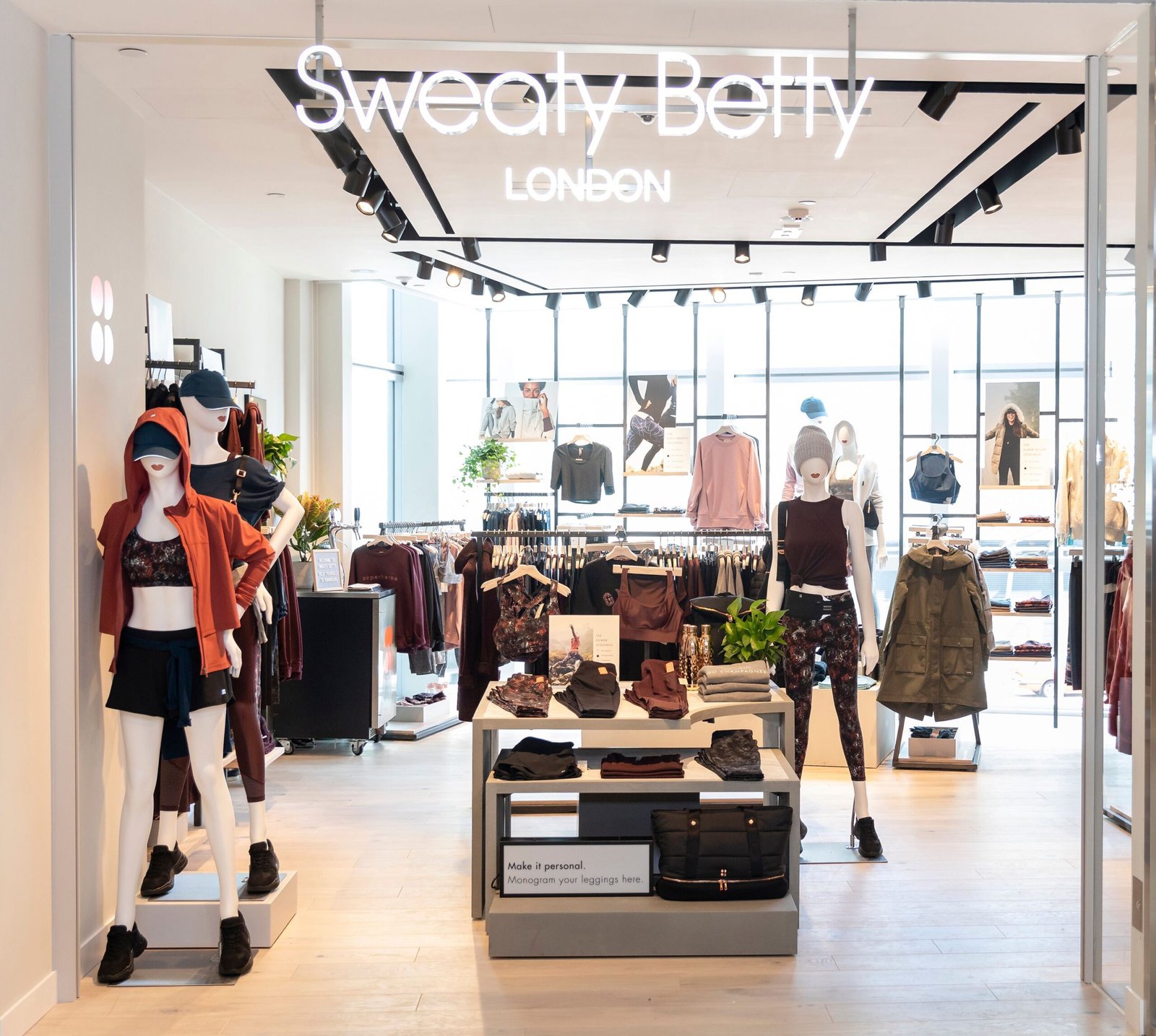 Sweaty Betty London Activewear Store