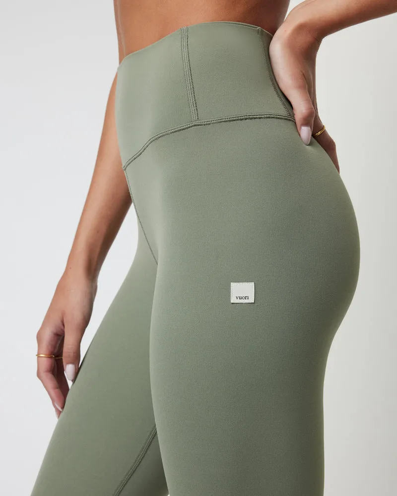 Olive Green High-Waist Leggings