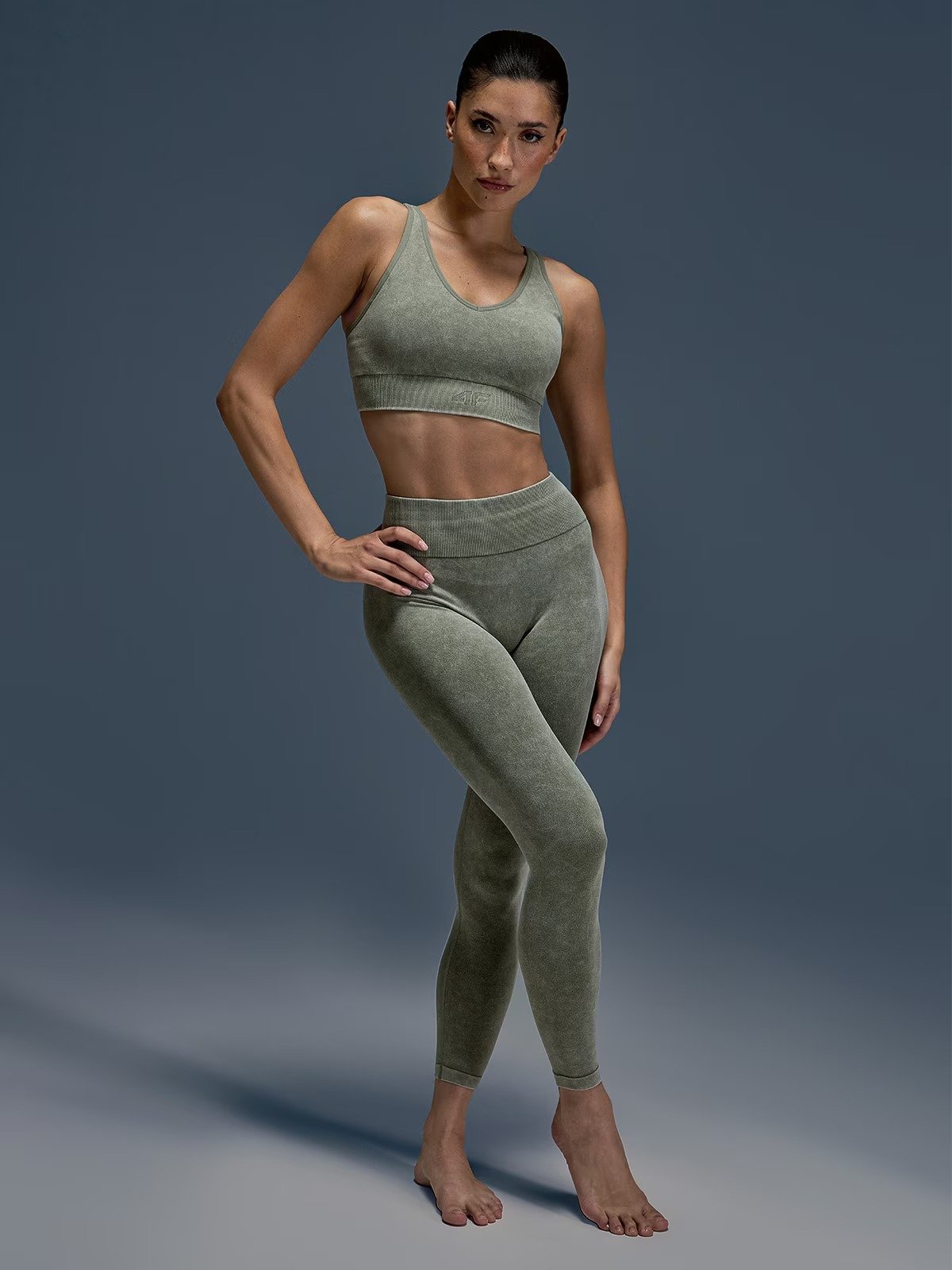 Green Seamless Workout Set