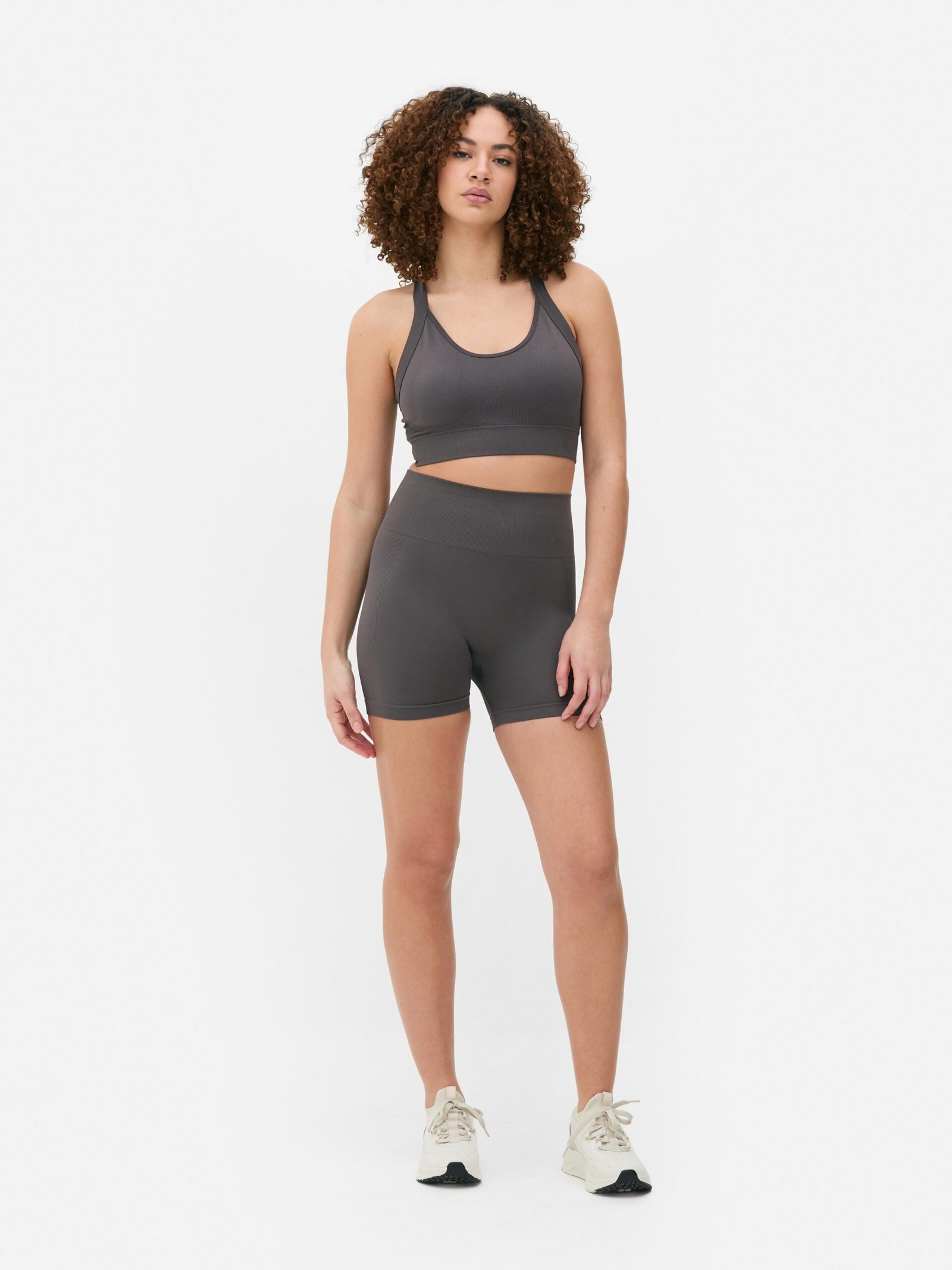 Charcoal gray workout set