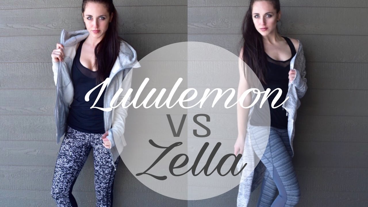 Zella-style leggings vs Lululemon-style leggings