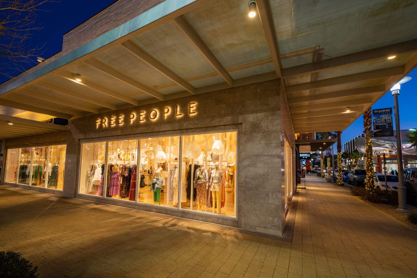 Free People storefront