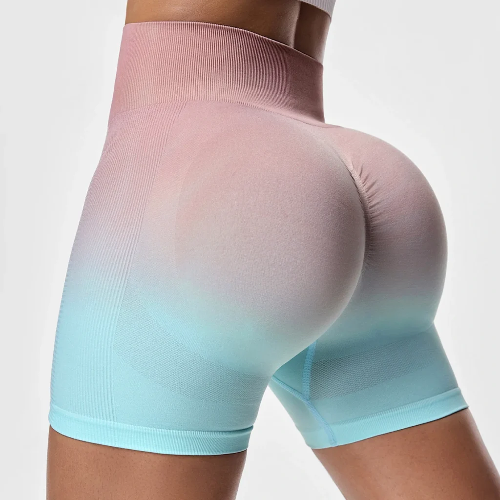 Seamless Gradient Sculpting Shorts