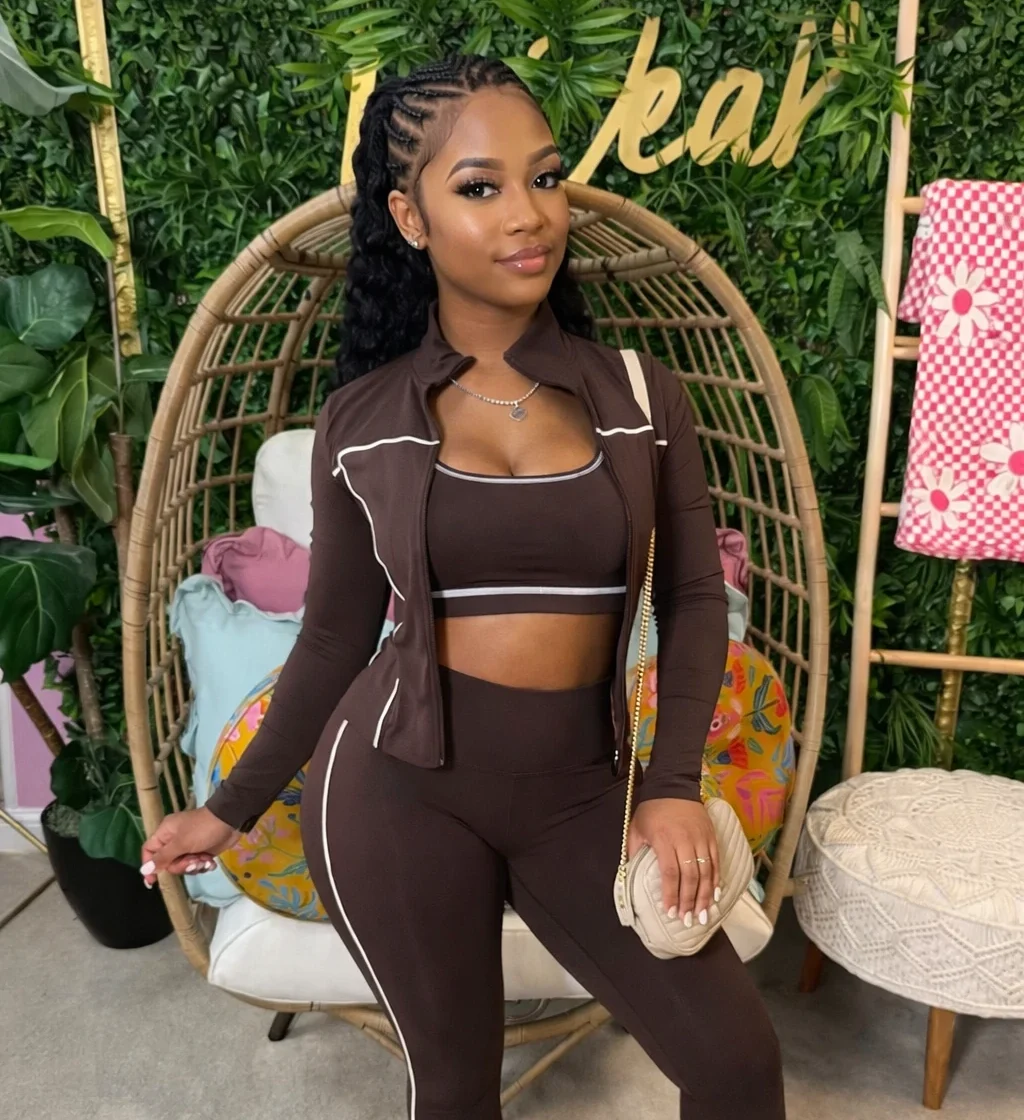 Three Piece Yoga Sets