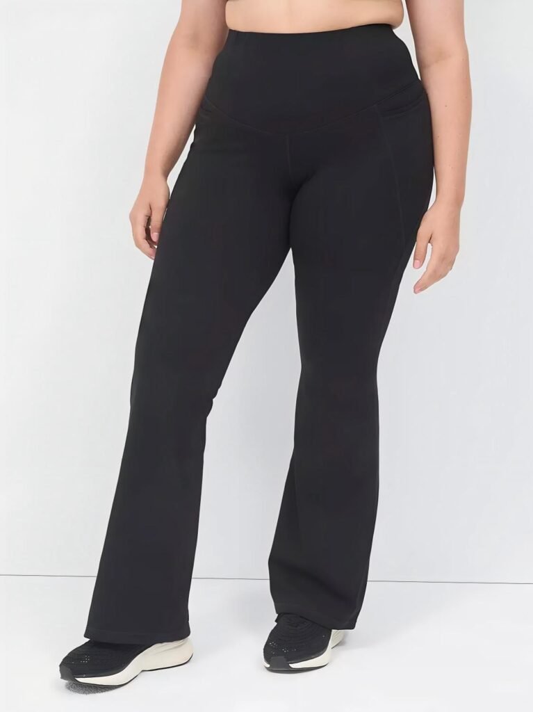 Plus Size Flare Yoga Pants