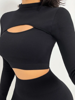 custom yoga crop top